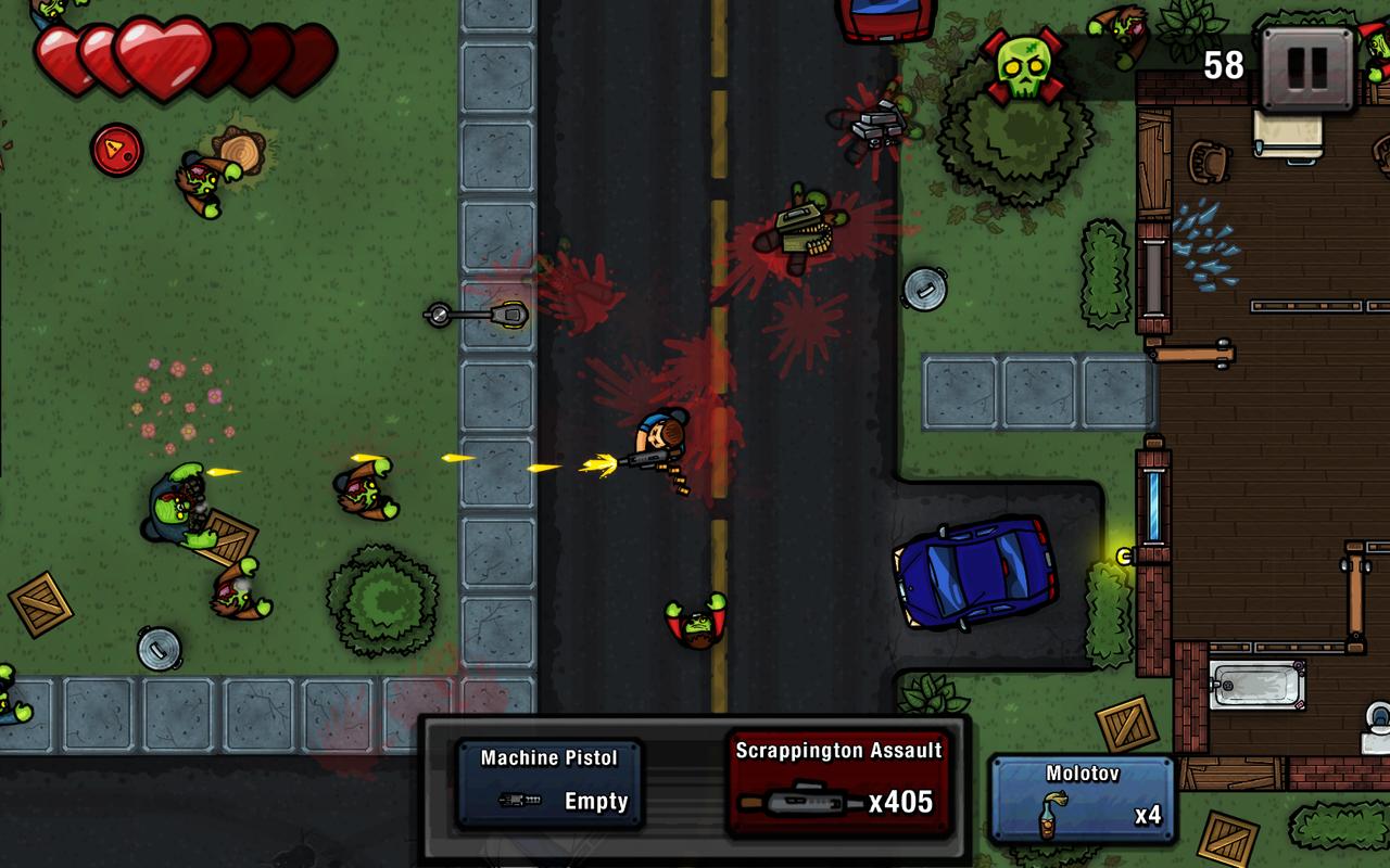 Zombie Scrapper Shooting Game