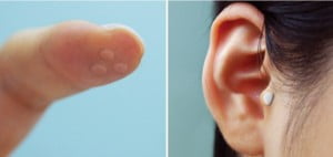 Touch-hear tactile dictionary