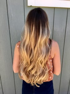 blonde wand