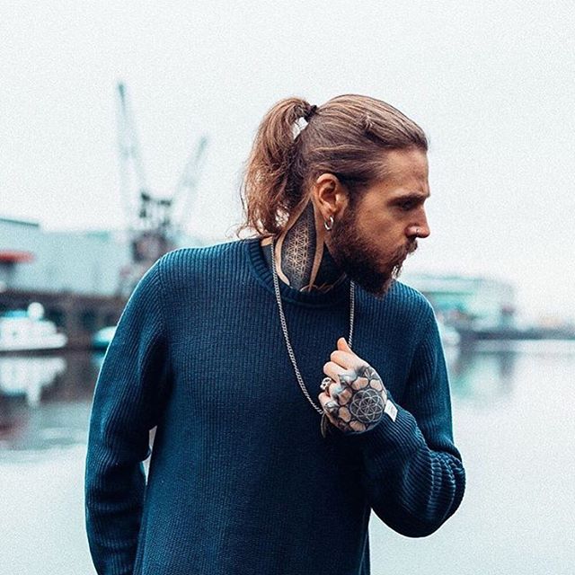 High Ponytail For Men