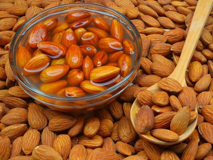 Overnight Soaked Raw Almond