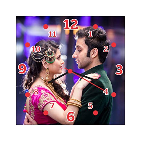 Personalized Couple Clock