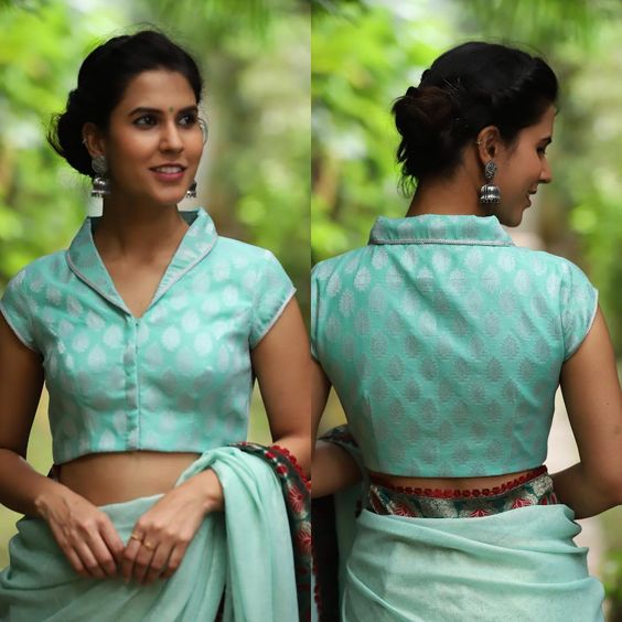 Designer Planet : Blouse Back Neck Designs For Modern Diva