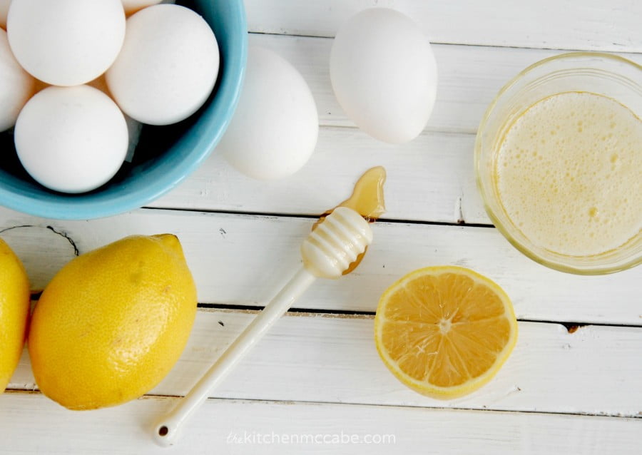 Egg Yolk, Honey And Lemon Juice