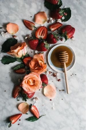 Strawberry And Rose Water