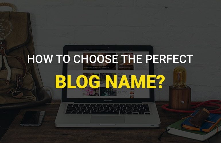 Pick Your Domain i.e. Blog Name