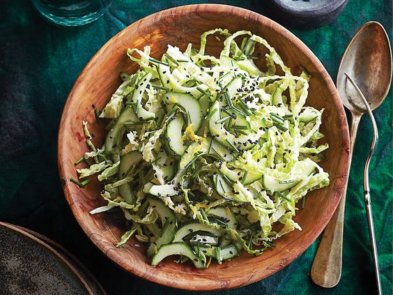 Eat Cucumber & Cabbage Salad Daily