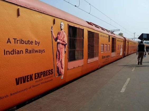 Longest Train in India Dibrugarh–Kanyakumari Vivek Express