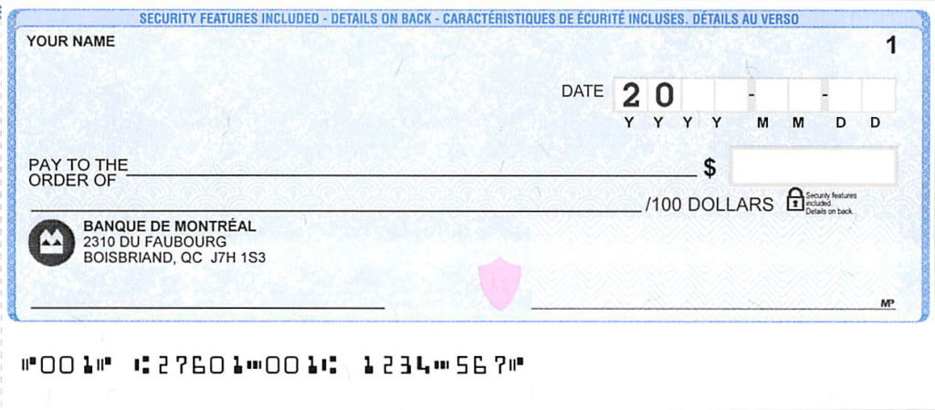 types of cheque