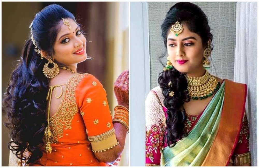 5 Easy Hairstyle On Saree For Round Face- Fastnewsfeed 5 Easy Hairstyle On Saree For Round Face- Fastnewsfeed