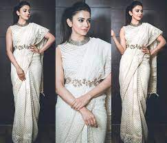 saree outfit oval face shape attractive earrings round face women