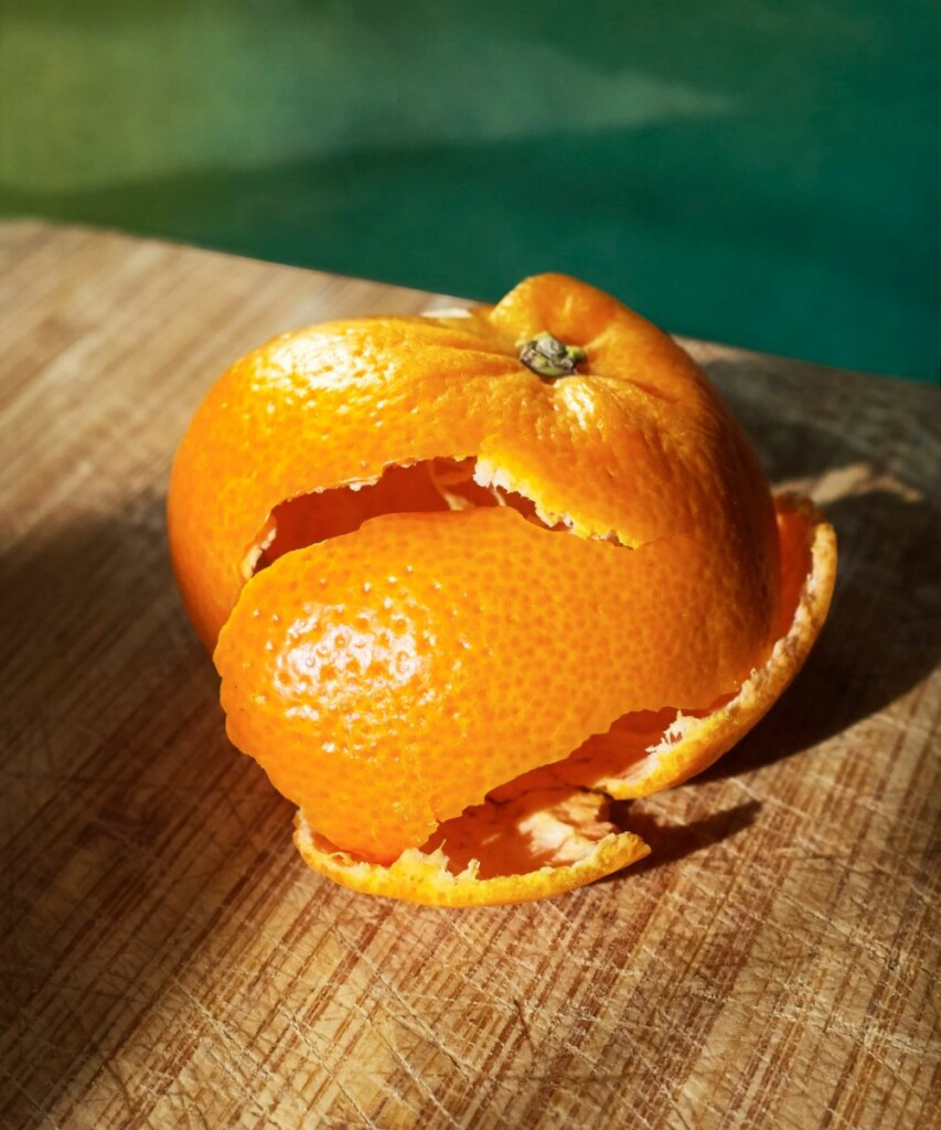 orange peel for skin