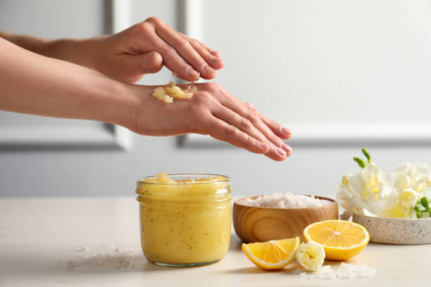 Sugar and Lemon Face Mask