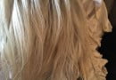 uneven bleached hair