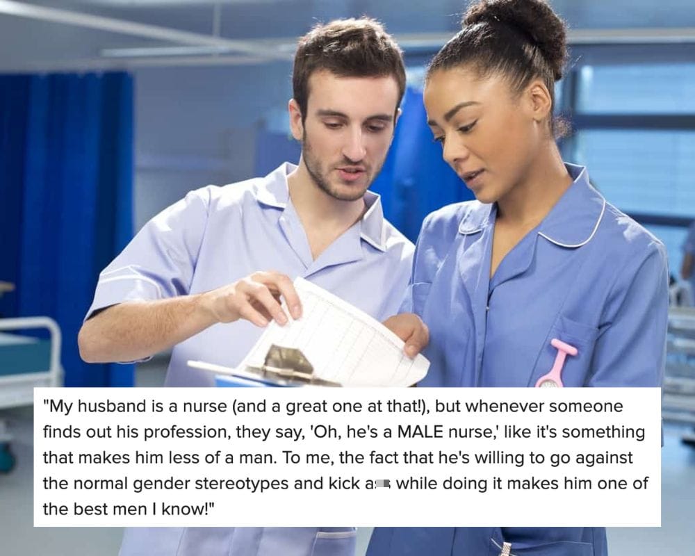 A Male Nurse Is a Real Man