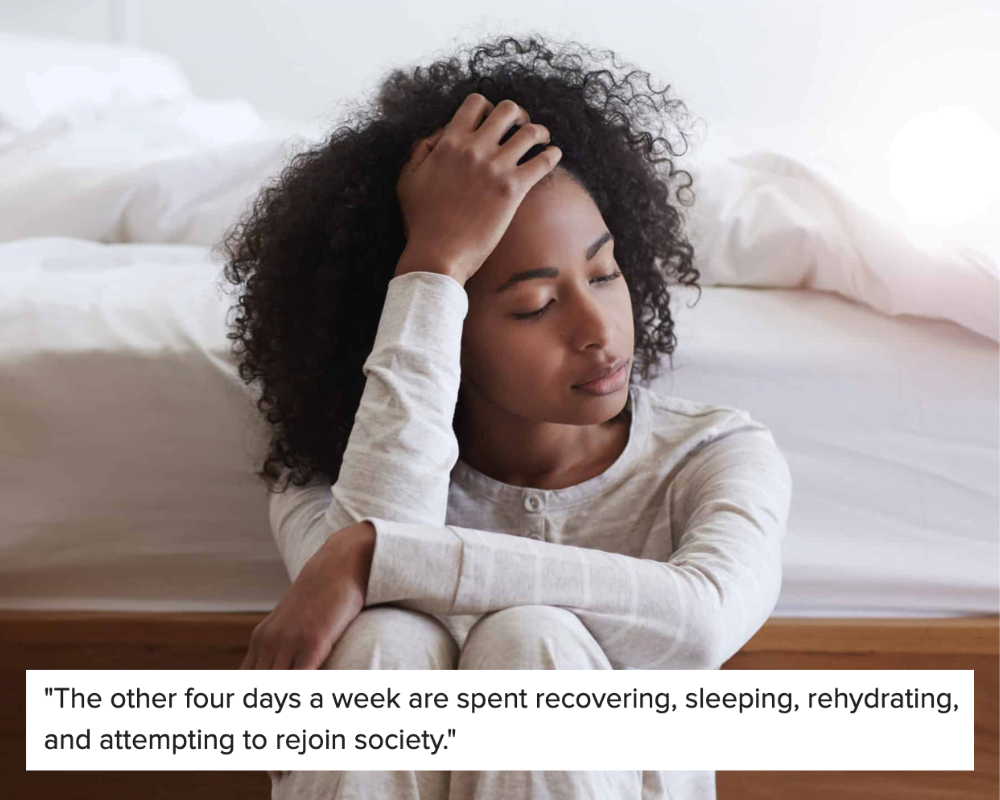 It Takes Four Days to Recover