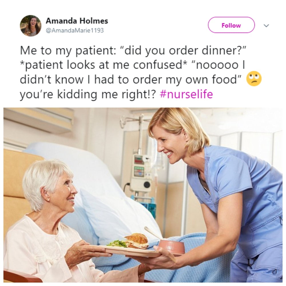 Nurses Are Not Waitresses