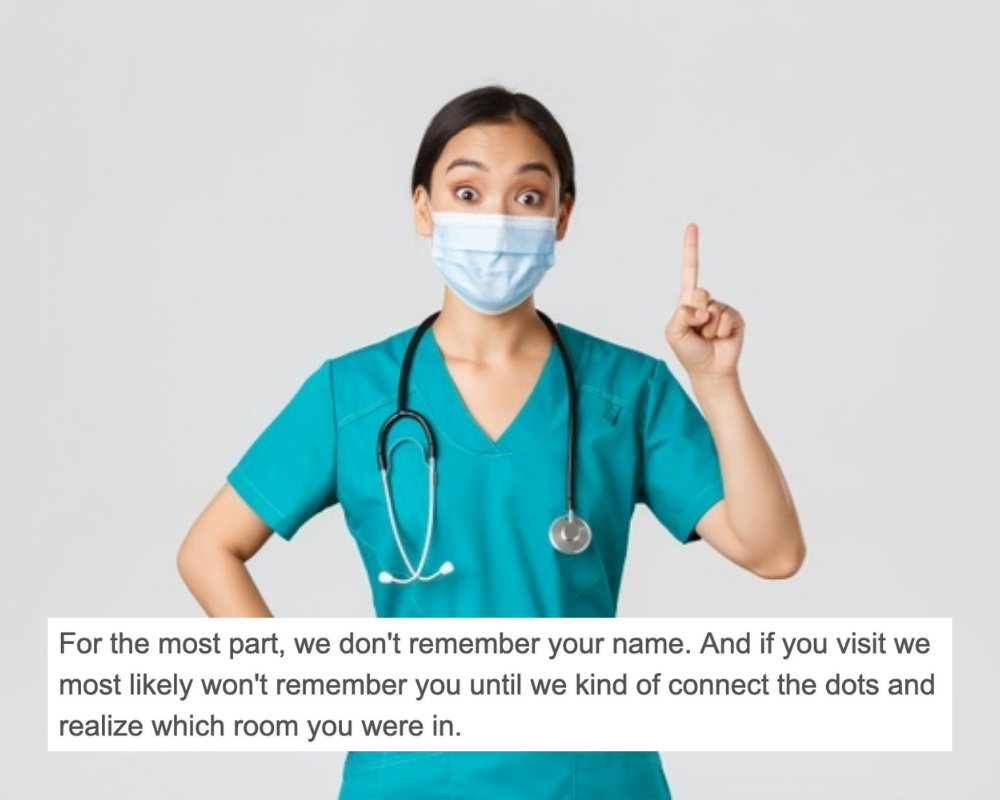 Nurses Are Prone To Forget Their Patients' Names