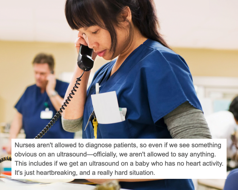Nurses Can't Diagnose Patients