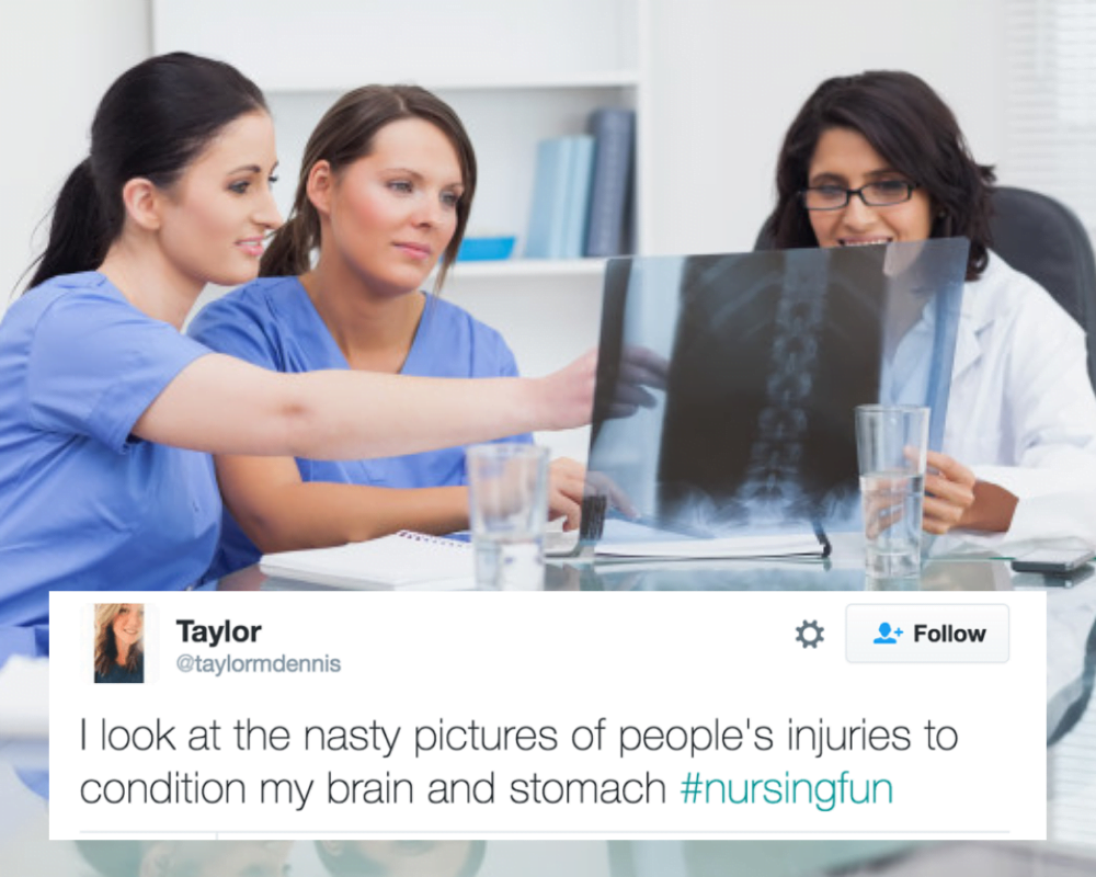 Nurses Get Used to the Most Disgusting Images