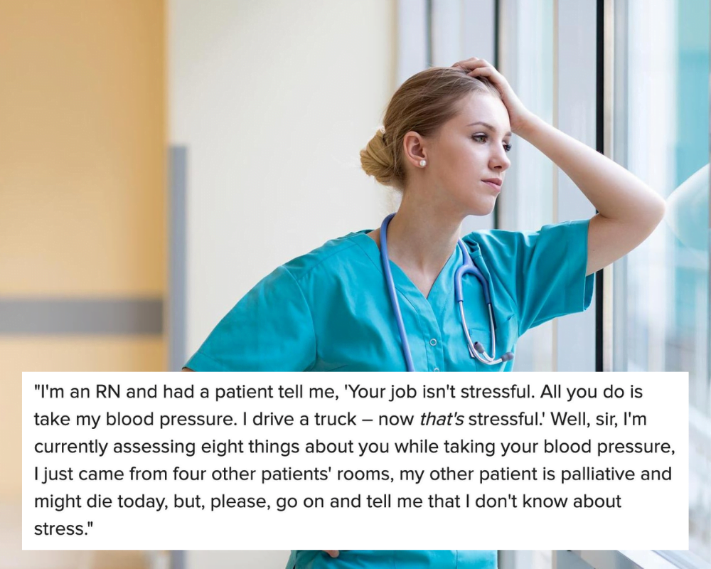 Nursing, a New Level of Stress