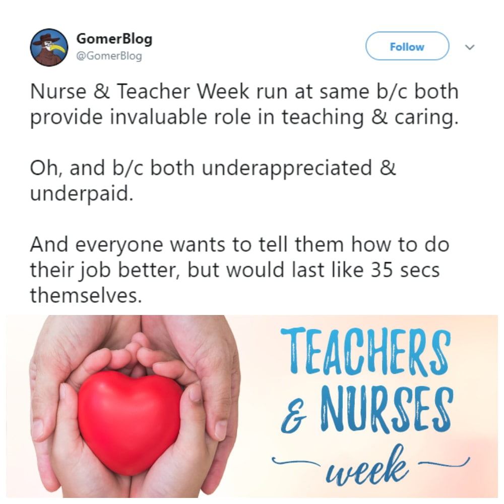 This’s for Both the Nurses & Teachers