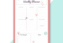 Effectively Manage Your Time With a Weekly Planner