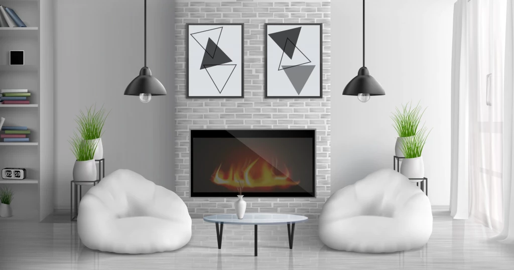Features of an Indoor Fireplace