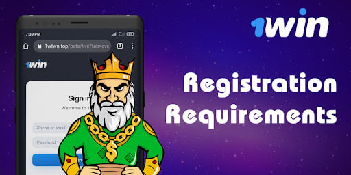 1win Registration Requirements