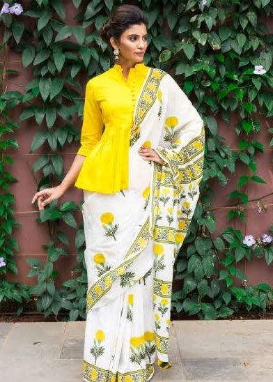 Peplum Style Striped