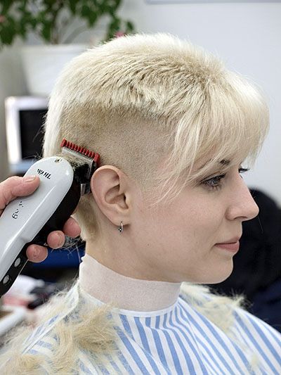 Pixie with Nape Undercut