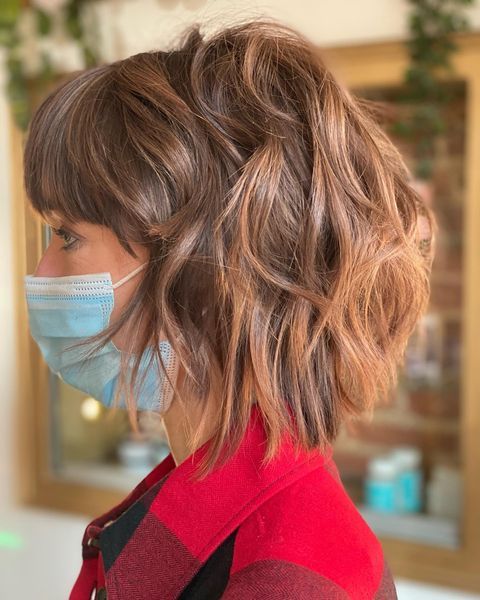 Shaggy Layered Bob