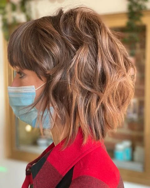 Shaggy Layered Bob