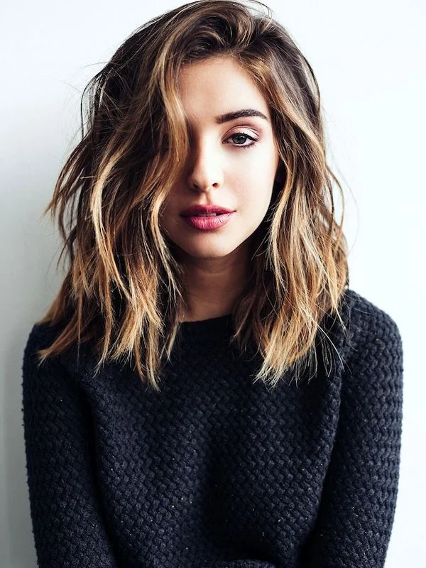 Wavy Chin Length Bob