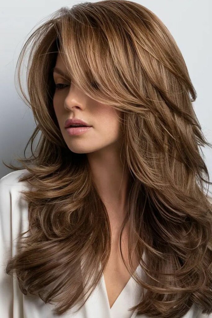 Bangs with Layered Haircut