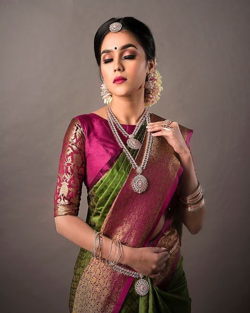 blouse designs for pattu saree