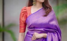 blouse designs for plain silk sarees