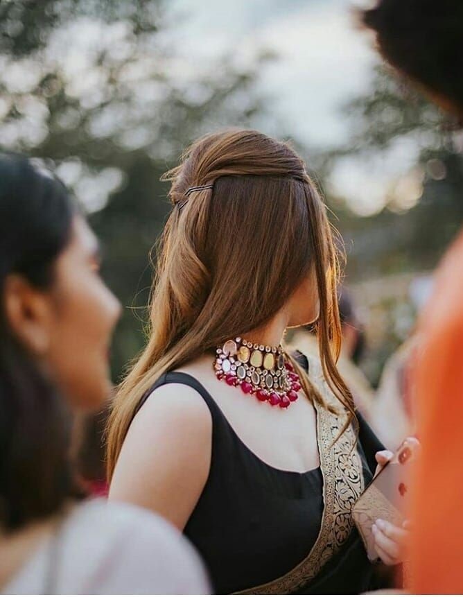 The Twisted Half-Up Style