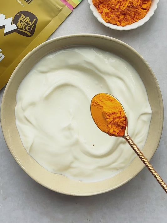 Curd And Turmeric