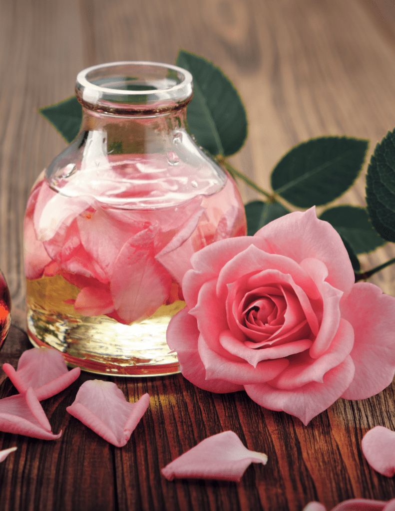 Lemon And Rose Water Paste