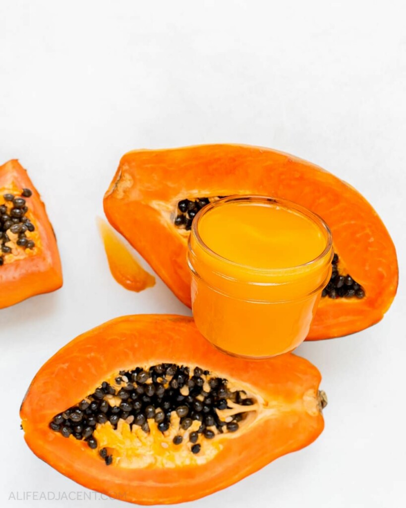 Ripen Papaya Paste