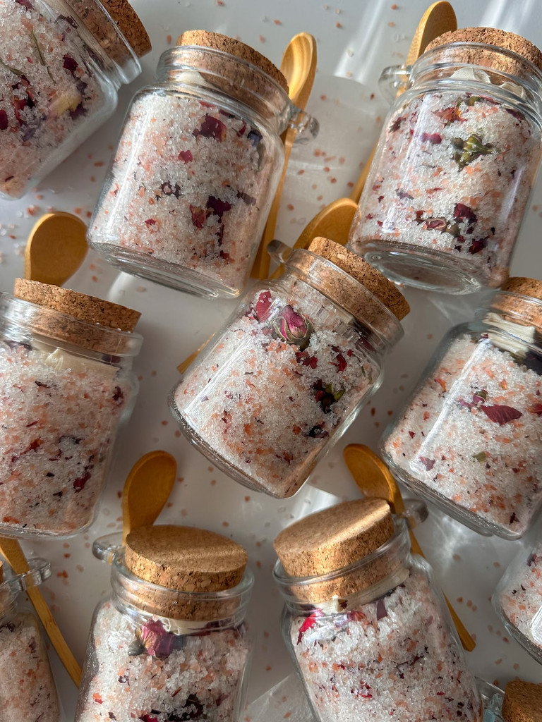 Artisan Bath Salt Soak Jar