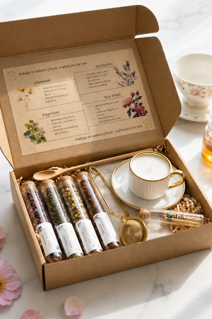 Gourmet Tea / Coffee Sampler Box