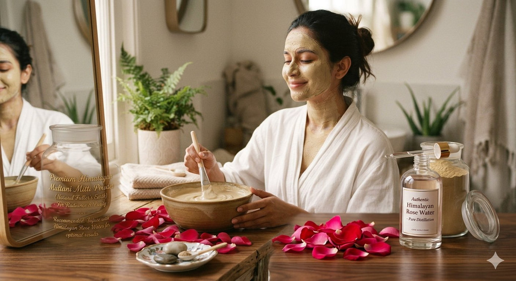 Multani Mitti + Rose Water