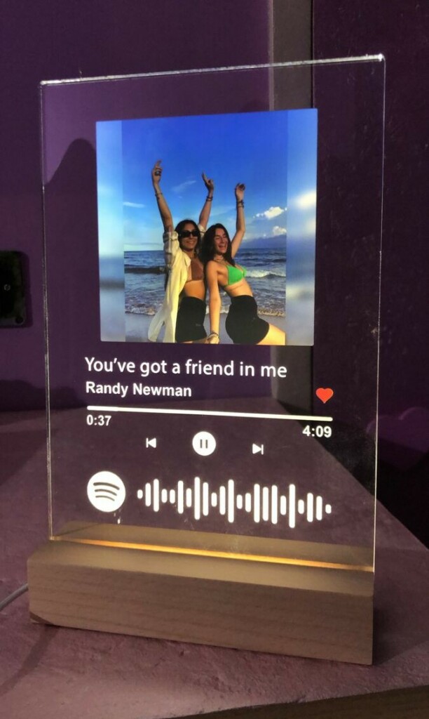 Personalised Spotify Acrylic Song Plaque