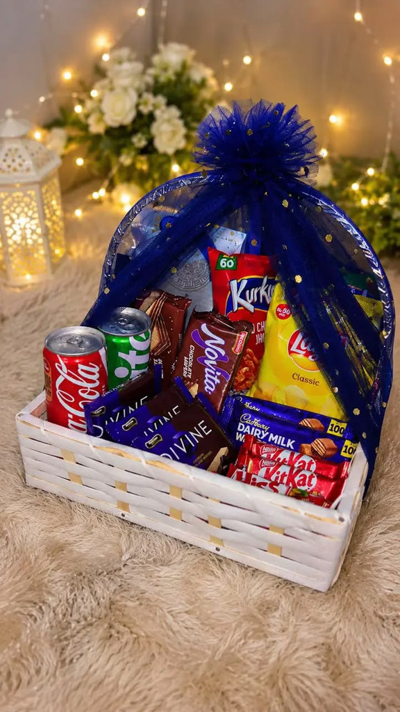 Favorite Snacks and Chocolates Box:
