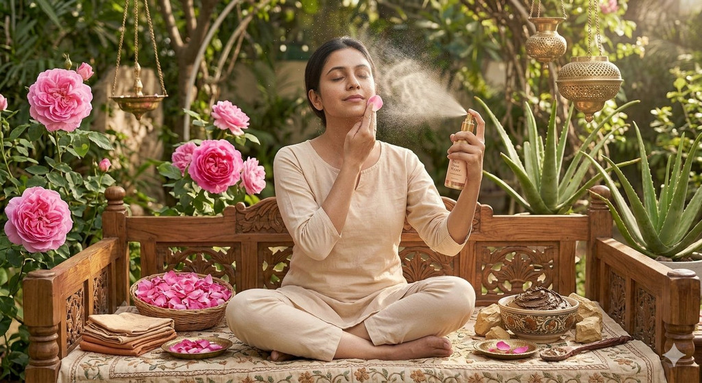 Use Rose Water as a Face Mist