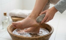 How to Use a Pumice Stone for Cracked Heels