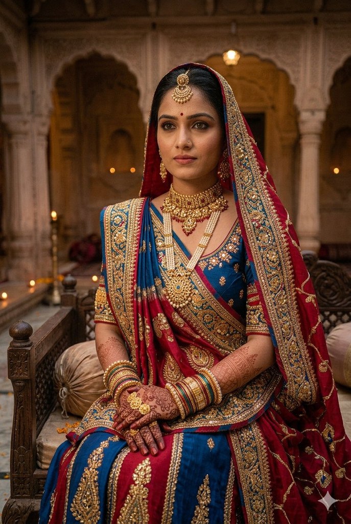 How to Wear Rajputi Saree